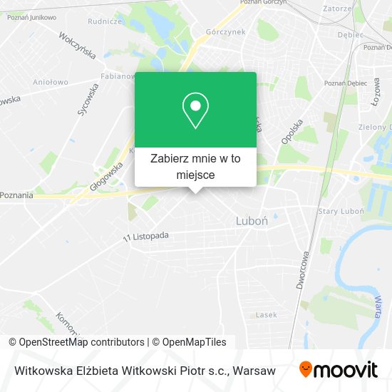 Mapa Witkowska Elżbieta Witkowski Piotr s.c.