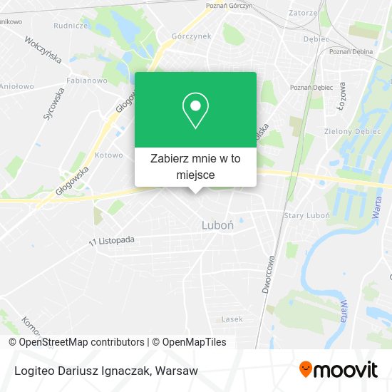 Mapa Logiteo Dariusz Ignaczak