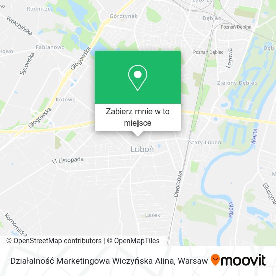 Mapa Działalność Marketingowa Wiczyńska Alina