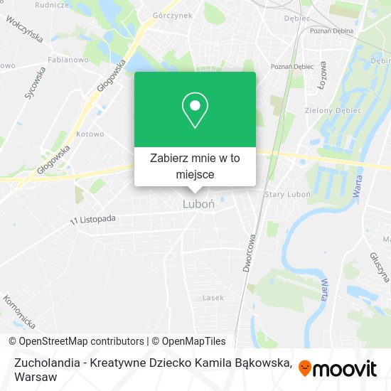 Mapa Zucholandia - Kreatywne Dziecko Kamila Bąkowska