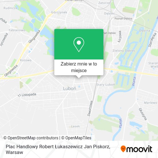 Mapa Plac Handlowy Robert Łukaszewicz Jan Piskorz