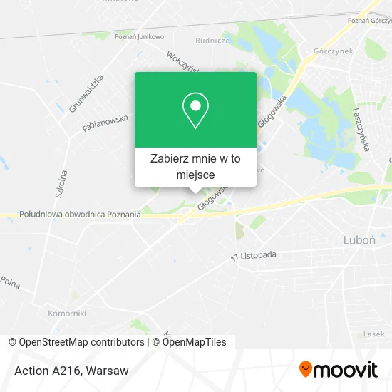 Mapa Action A216
