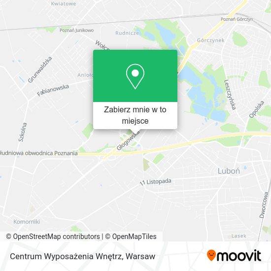 Mapa Centrum Wyposażenia Wnętrz