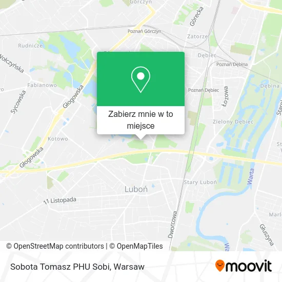 Mapa Sobota Tomasz PHU Sobi