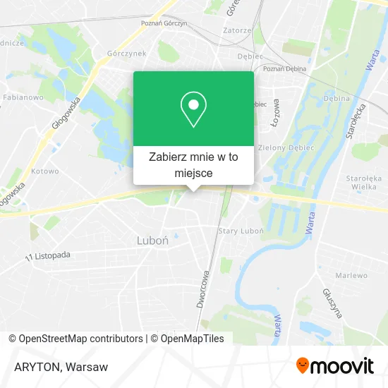 Mapa ARYTON
