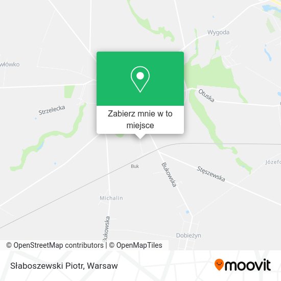 Mapa Słaboszewski Piotr