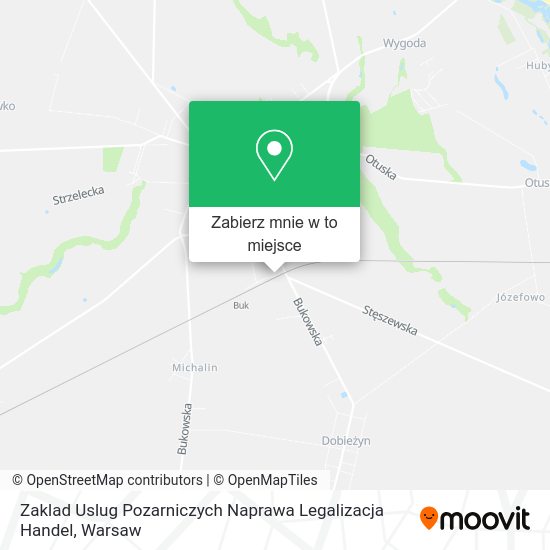 Mapa Zaklad Uslug Pozarniczych Naprawa Legalizacja Handel