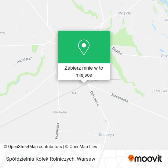 Mapa Spółdzielnia Kółek Rolniczych