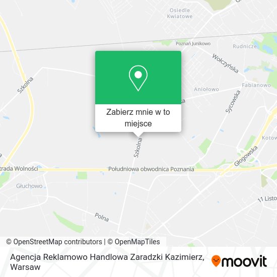 Mapa Agencja Reklamowo Handlowa Zaradzki Kazimierz