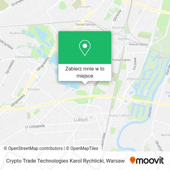 Mapa Crypto Trade Technologies Karol Rychlicki