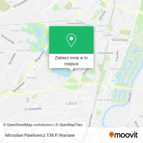 Mapa Mirosław Pawłowicz T.M.P