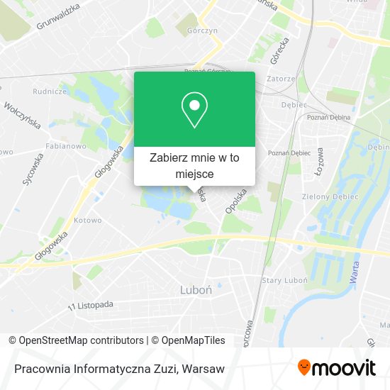 Mapa Pracownia Informatyczna Zuzi