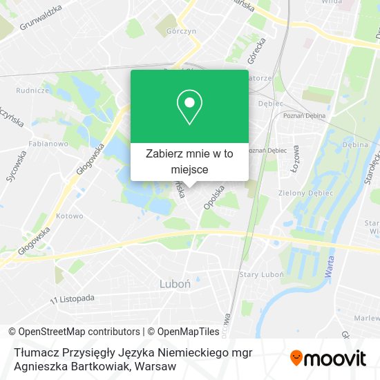 Mapa Tłumacz Przysięgły Języka Niemieckiego mgr Agnieszka Bartkowiak