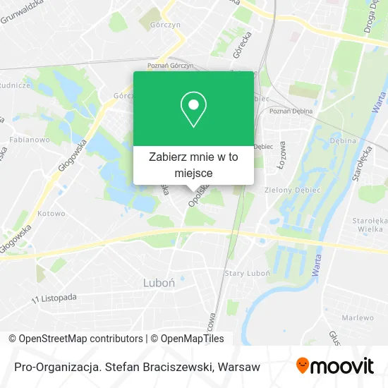 Mapa Pro-Organizacja. Stefan Braciszewski