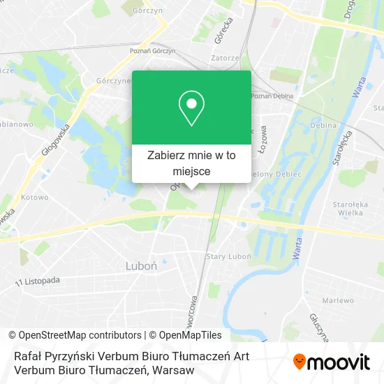 Mapa Rafał Pyrzyński Verbum Biuro Tłumaczeń Art Verbum Biuro Tłumaczeń