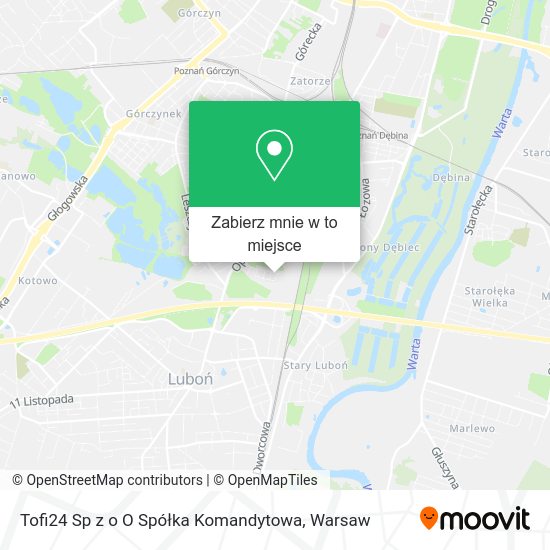 Mapa Tofi24 Sp z o O Spółka Komandytowa