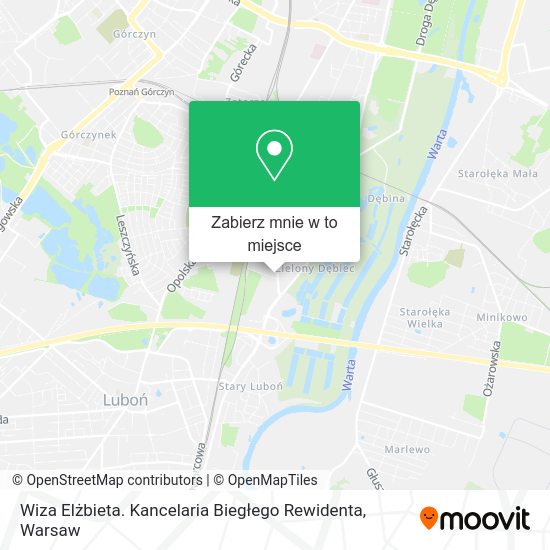 Mapa Wiza Elżbieta. Kancelaria Biegłego Rewidenta