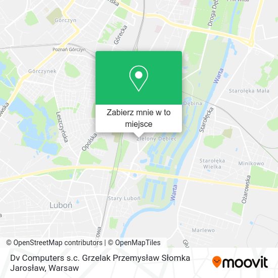 Mapa Dv Computers s.c. Grzelak Przemysław Słomka Jarosław
