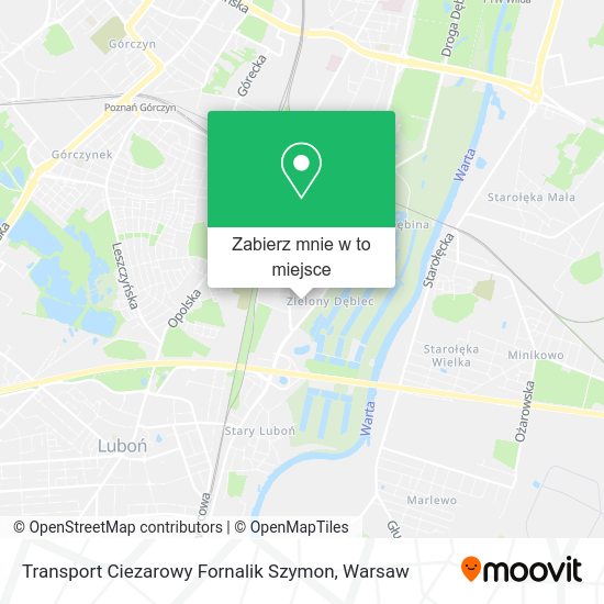 Mapa Transport Ciezarowy Fornalik Szymon