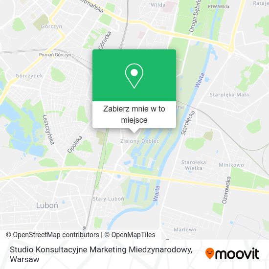 Mapa Studio Konsultacyjne Marketing Miedzynarodowy