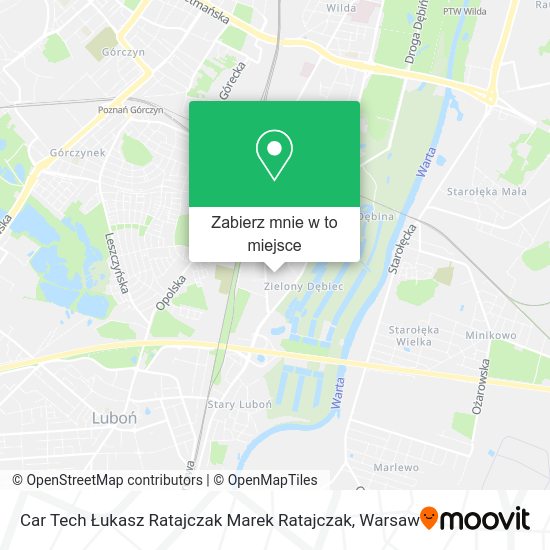 Mapa Car Tech Łukasz Ratajczak Marek Ratajczak