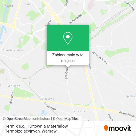 Mapa Termik s.c. Hurtownia Materiałów Termoizolacyjnych