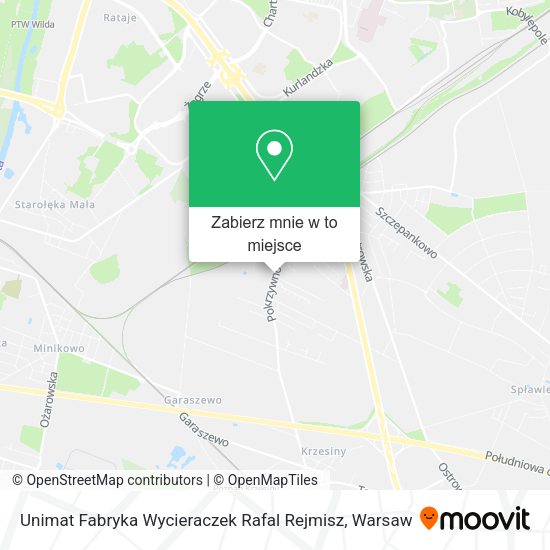 Mapa Unimat Fabryka Wycieraczek Rafal Rejmisz