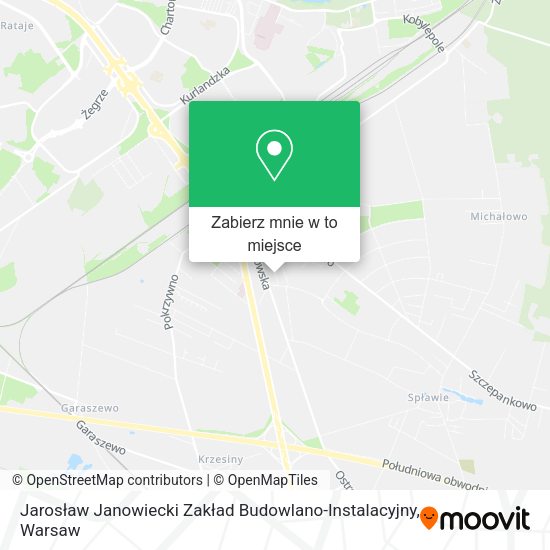 Mapa Jarosław Janowiecki Zakład Budowlano-Instalacyjny