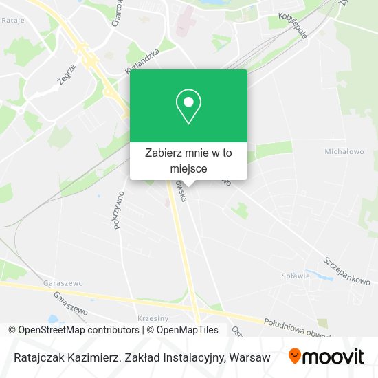 Mapa Ratajczak Kazimierz. Zakład Instalacyjny