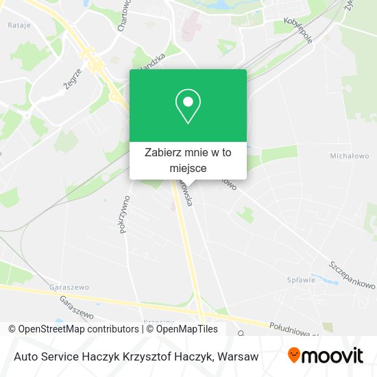 Mapa Auto Service Haczyk Krzysztof Haczyk