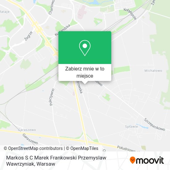 Mapa Markos S C Marek Frankowski Przemyslaw Wawrzyniak