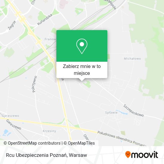 Mapa Rcu Ubezpieczenia Poznań