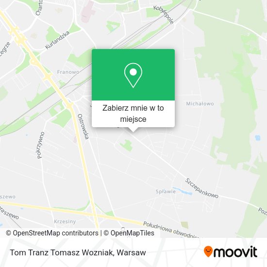 Mapa Tom Tranz Tomasz Wozniak