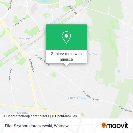 Mapa Filar Szymon Jaraczewski