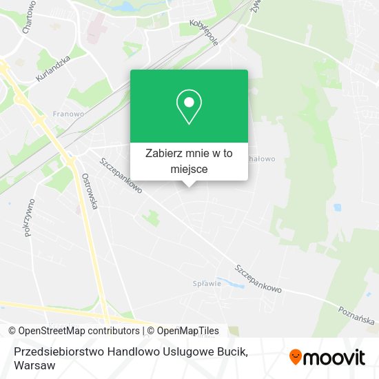 Mapa Przedsiebiorstwo Handlowo Uslugowe Bucik