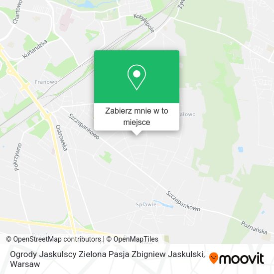 Mapa Ogrody Jaskulscy Zielona Pasja Zbigniew Jaskulski