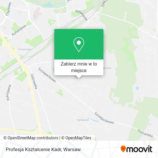 Mapa Profesja Ksztalcenie Kadr