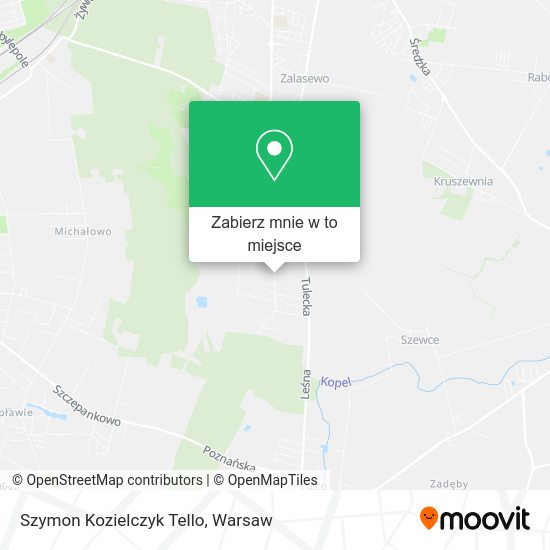 Mapa Szymon Kozielczyk Tello