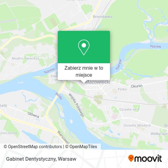 Mapa Gabinet Dentystyczny