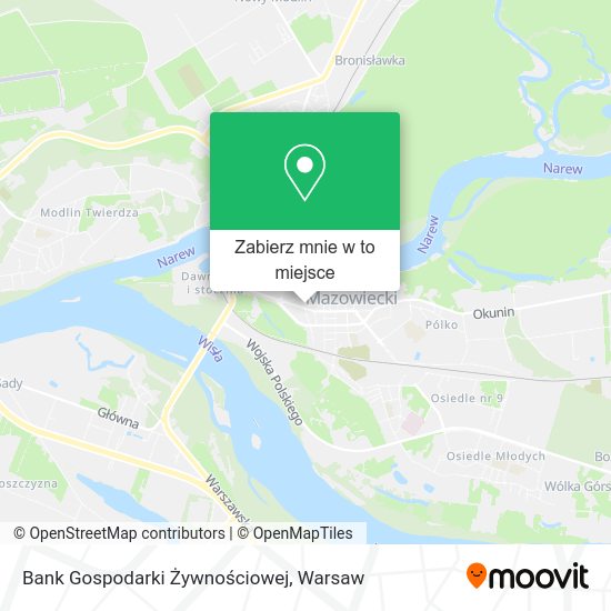 Mapa Bank Gospodarki Żywnościowej