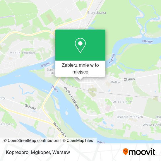 Mapa Koprexpro, Mgkoper