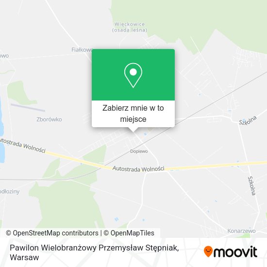 Mapa Pawilon Wielobranżowy Przemysław Stępniak