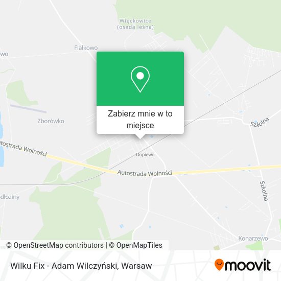 Mapa Wilku Fix - Adam Wilczyński