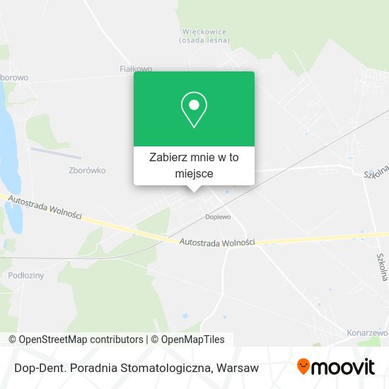 Mapa Dop-Dent. Poradnia Stomatologiczna