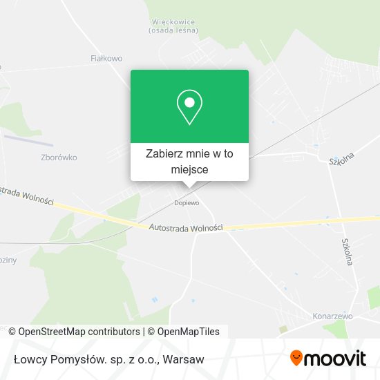 Mapa Łowcy Pomysłów. sp. z o.o.