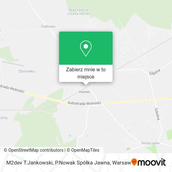 Mapa M2dev T.Jankowski, P.Nowak Spółka Jawna