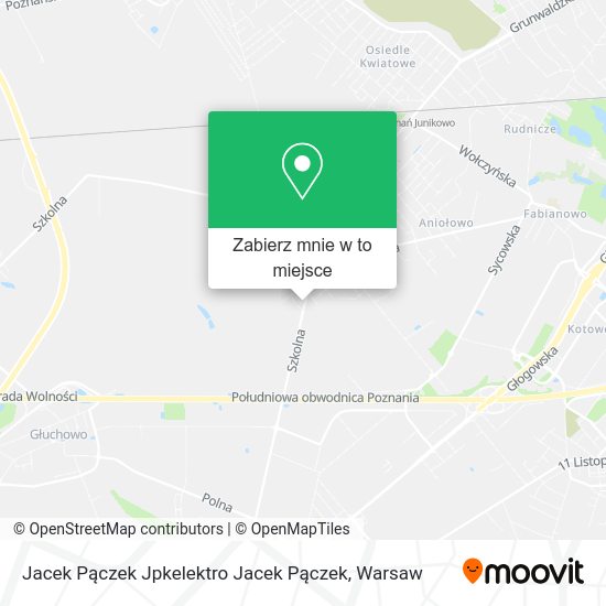 Mapa Jacek Pączek Jpkelektro Jacek Pączek