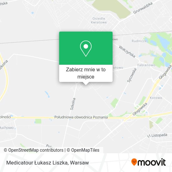 Mapa Medicatour Łukasz Liszka