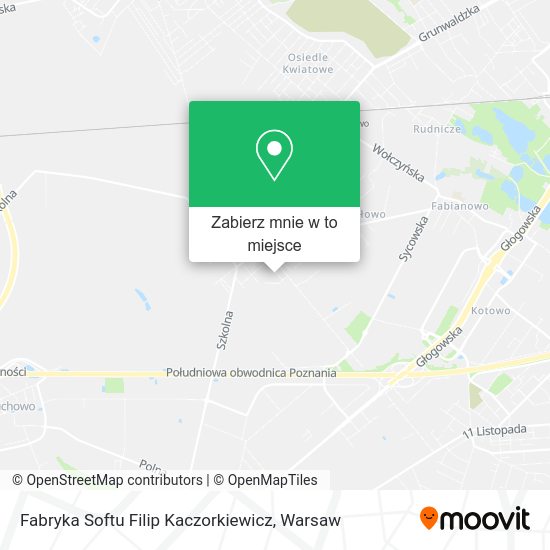 Mapa Fabryka Softu Filip Kaczorkiewicz