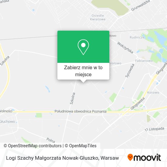 Mapa Logi Szachy Małgorzata Nowak-Głuszko